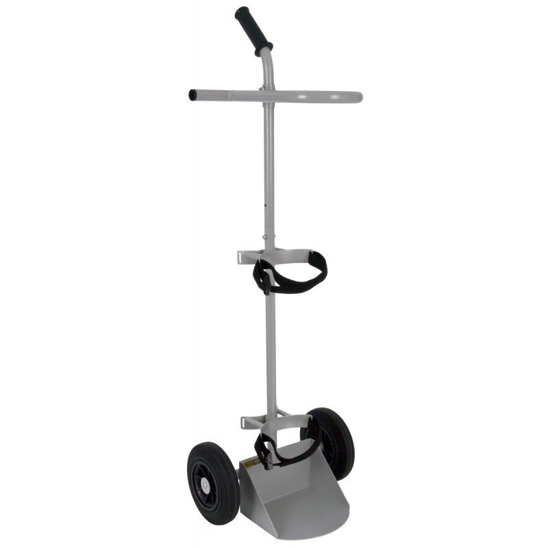 BG Racing Single Air/Gas Bottle Trolley Powder Coated